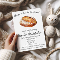 Bun in the Oven, Bread Loaf Baby Shower
