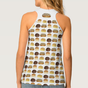 Bun in the Oven Bread Rolls Kaiser Pumpernickel Tank Top