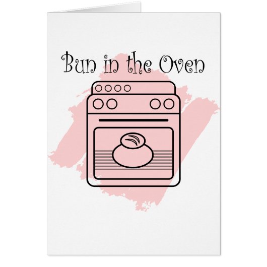 Bun in the Oven Cards (Front)