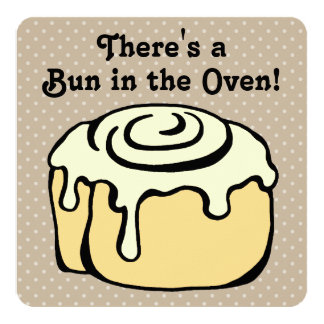 Bun In The Oven Invitations 7