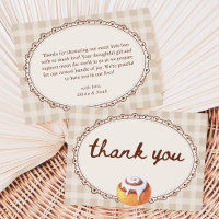 Bun in the Oven Gingham Bakery Baby Shower