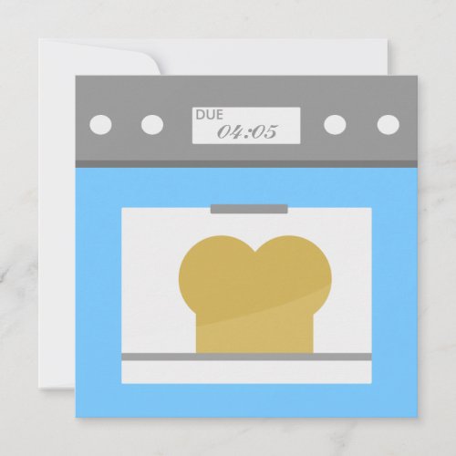 Bun in the Oven Personalized Invitations