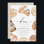 Bun in the Oven Kitchen Theme Baking Baby Shower Invitation<br><div class="desc">Bun in the Oven Kitchen Theme Baking Baby Shower Invitation</div>