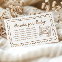 Bun in the Oven Shower Books for Baby Card