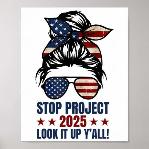 Bun Vintage Stop Project 2025 Look It Up Yall Us  Poster