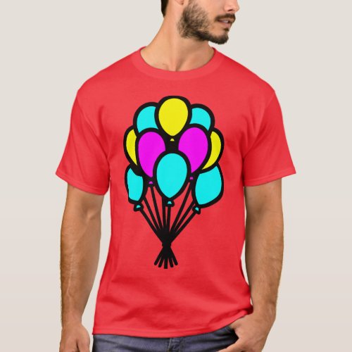 Bunch of Balloons T_Shirt