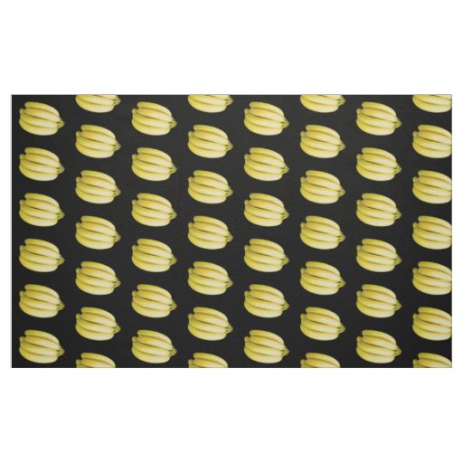 Bunch of bananas fabric