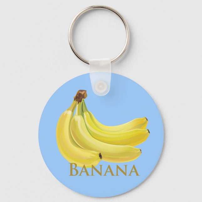 Bunch of Bananas Keychain (Front)