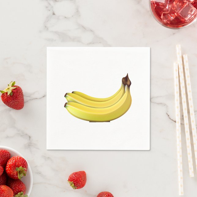 Bunch Of Bananas Napkins (Creator Uploaded)