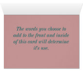 Bunch of Bunnies-any occasion-customize (Inside Horizontal (Bottom))