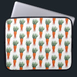 Bunch of Carrots Orange Vegetable Veggie Garden Laptop Sleeve<br><div class="desc">Foodie design features an original marker illustration of a bunch of ripe orange carrots.

This vegetable design is also available on other products. Lots of additional food-themed designs are also available from this shop. Don't see what you're looking for? Contact Rebecca to have something created just for you.</div>