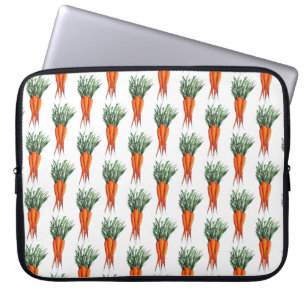 Bunch of Carrots Orange Vegetable Veggie Garden Laptop Sleeve