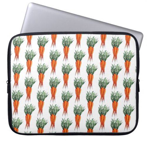 Bunch of Carrots Orange Vegetable Veggie Garden Laptop Sleeve