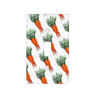Bunch of Carrots Orange Vegetable Veggie Garden Light Switch Cover