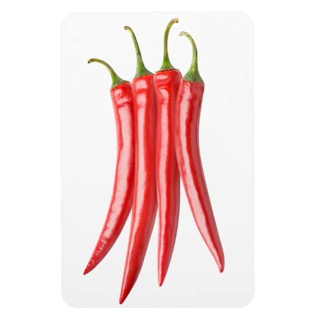 Bunch of chili peppers magnet (Vertical)