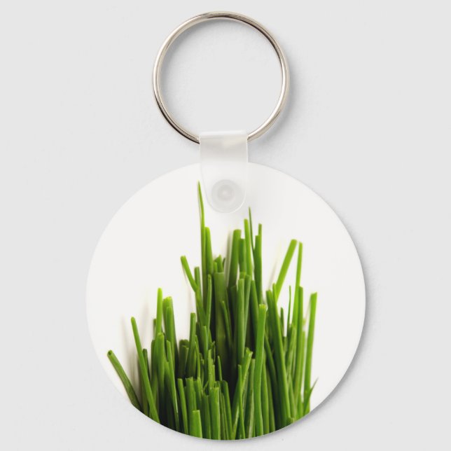 Bunch of chives keychain (Front)