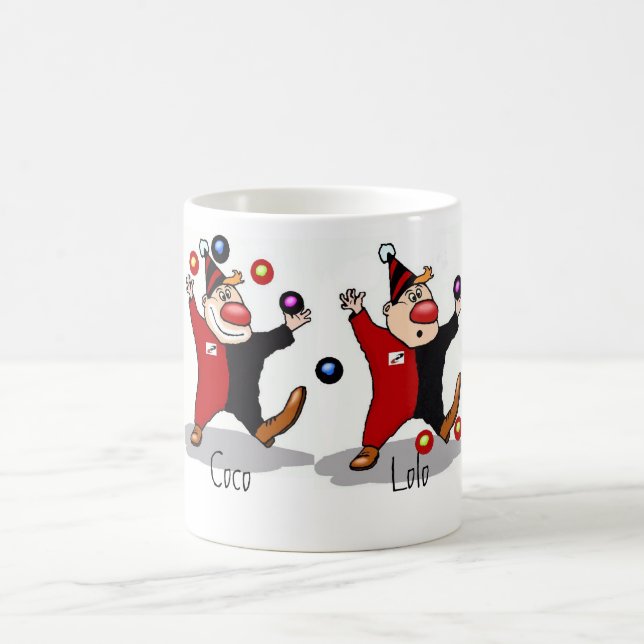 Bunch Of Clowns Coffee Mug (Center)