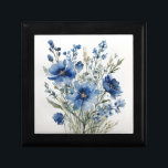 Bunch of Flowers Elegant Watercolor Gift Box<br><div class="desc">Do you think it is difficult to choose a design according to your own personality and tastes? Maybe this design makes your job easier. Look again,  this is definitely what you're looking for.</div>