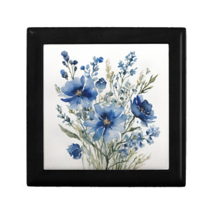 Bunch of Flowers Elegant Watercolor Gift Box