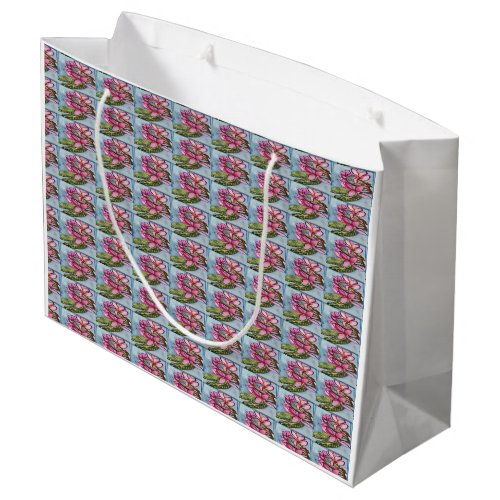 Bunch of flowers large gift bag