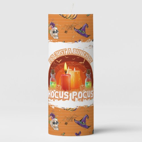 Bunch of Hocus Pocus Pillar Candle