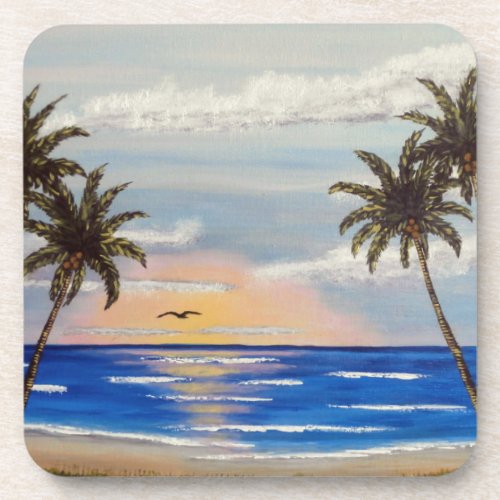 Bunch Of Palms Beverage Coaster