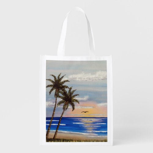Bunch Of Palms Grocery Bag