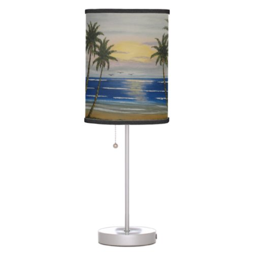 Bunch Of Palms Table Lamp