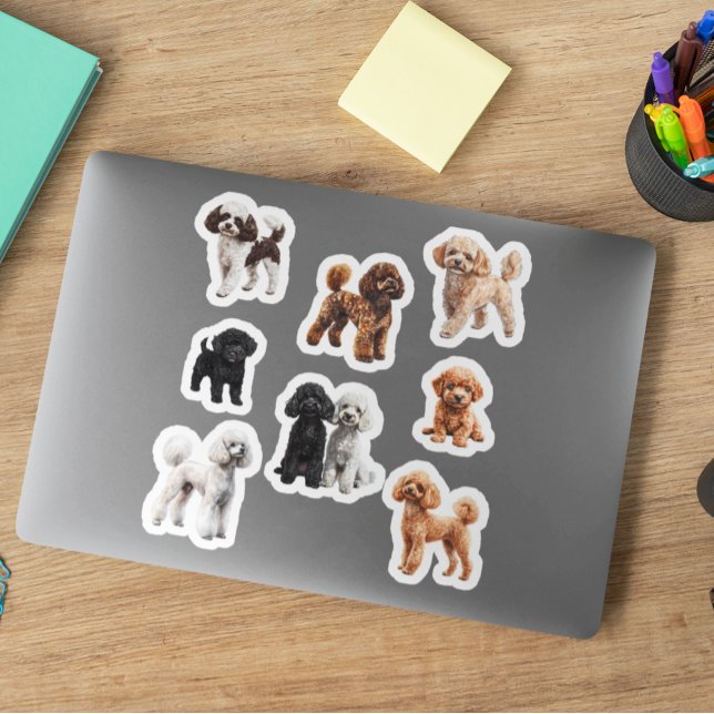 Bunch of Poodles Sticker (Creator Uploaded)