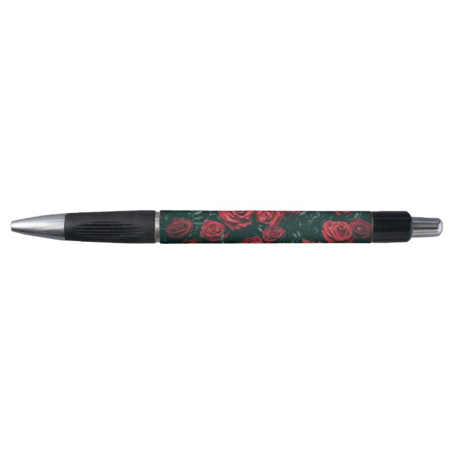Bunch of red roses pen (Front)