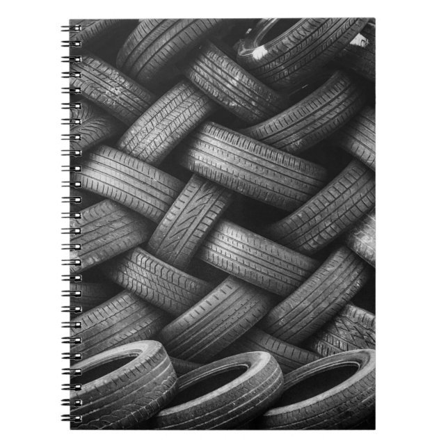BUNCH OF TIRES NOTEBOOK (Front)