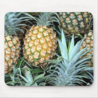 Bunch of Tropical Hawaiian Pineapples Mouse Pad
