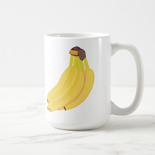 Bunch of Yellow Bananas Mugs (Right)