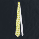 Bunch of Yellow Bananas. Tie<br><div class="desc">This item features an image of a bunch of four yellow bananas.</div>