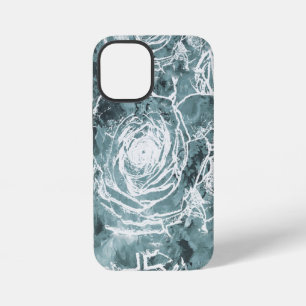 Bunched Roses/Dark Teal iPhone 12 Mini Case