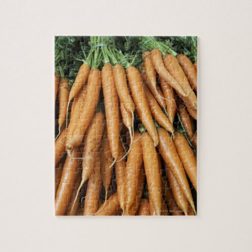 Bunches of carrots jigsaw puzzle