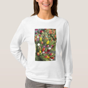 Bunches of colorful tulips T-Shirt