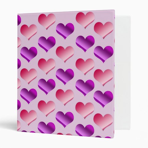 Bunches of Hearts Binder