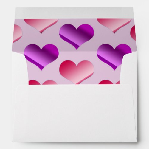 Bunches of Hearts Envelope