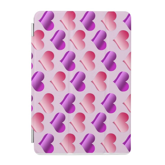 Bunches of Hearts iPad Mini Cover (Front)