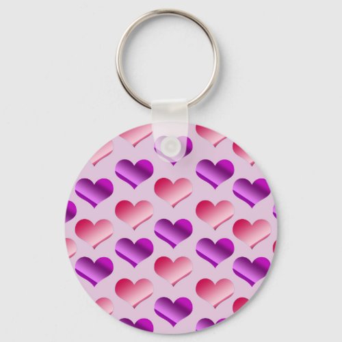 Bunches of Hearts Keychain