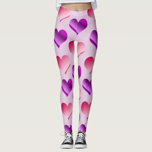 Bunches of Hearts Leggings