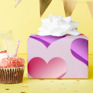Bunches of Hearts Wrapping Paper