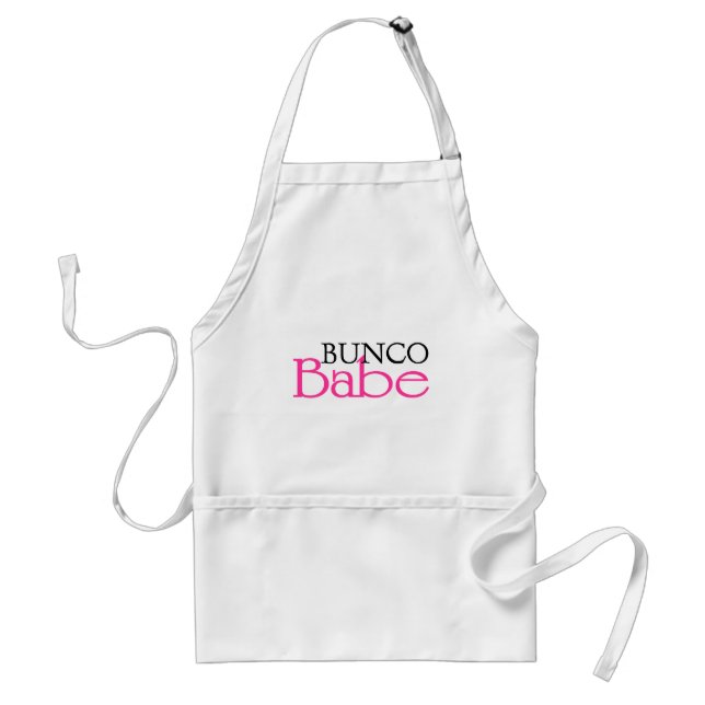 Bunco Babe Adult Apron (Front)