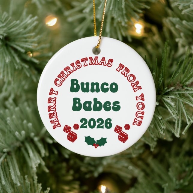 Bunco Babe Annual Ornament (Tree)