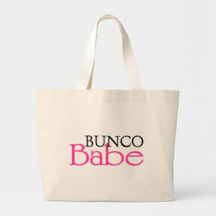 Bunco Babe Large Tote Bag