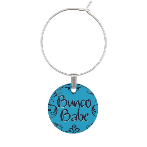 Bunco Babe Lucky Wine Charm