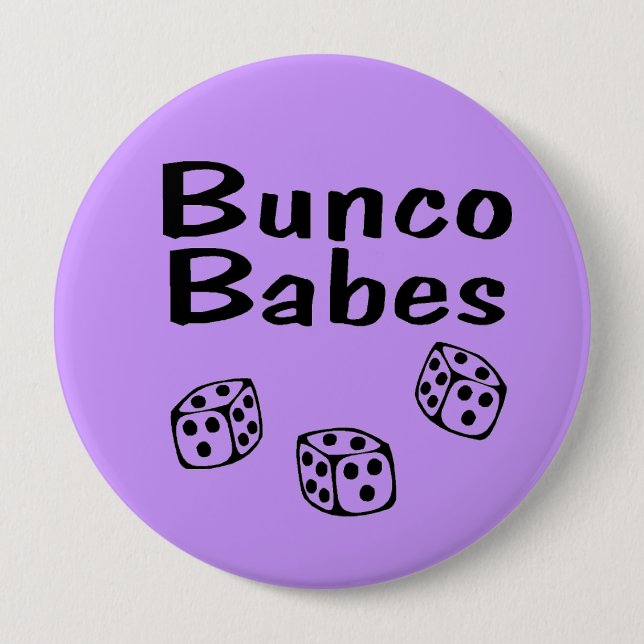 Bunco Babes Pinback Button (Front)