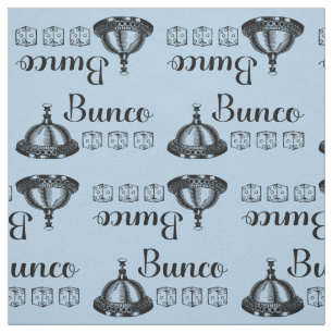 Bunco Bell and Bunco Dice Fabric