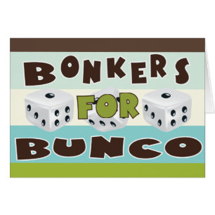 bunco bonkers cards